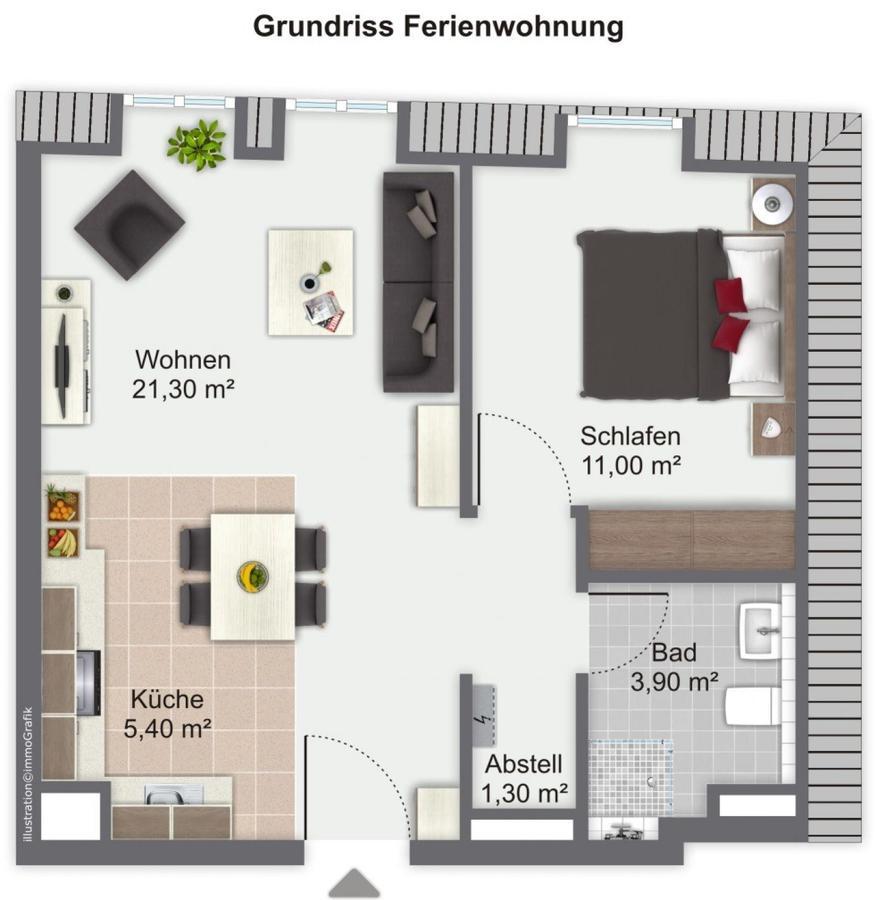 Apartment Schones Ambiente In Ferienwohnung Im Historischen Speicher Lübeck
